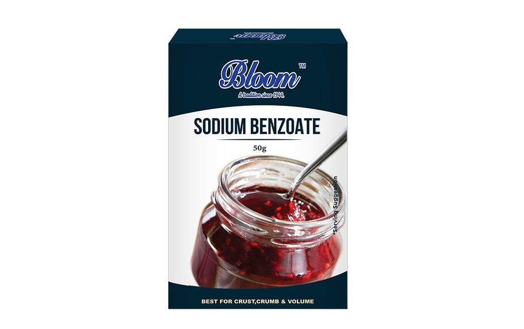 Bloom Sodium Benzoate    Box  50 grams